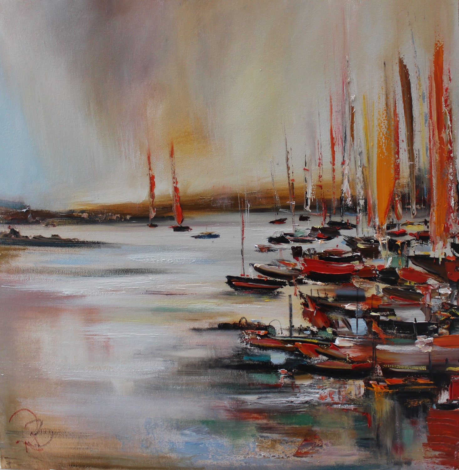 'At the Quay' by artist Rosanne Barr